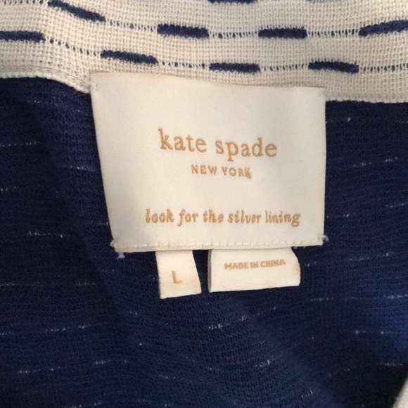 Kate Spade short sleeve silk and cashmere dress - Picture 8 of 11
